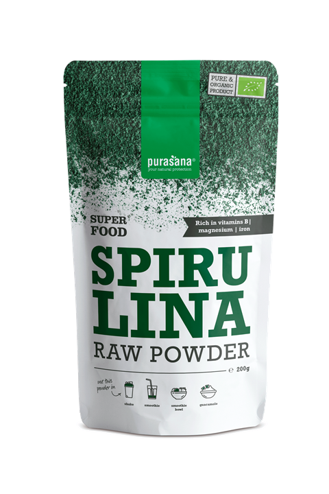 Spirulina raw powder