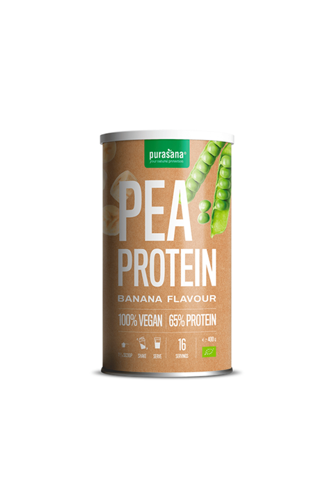 Vegan protein pea - banaan