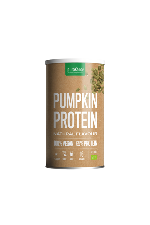 Vegan protein pompoen