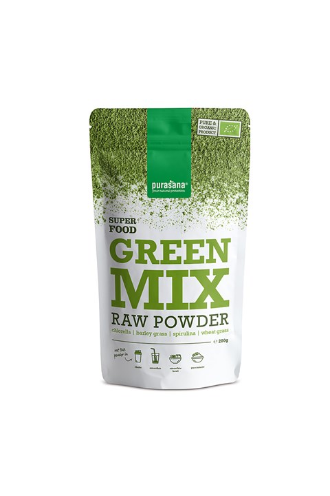Green mix raw powder