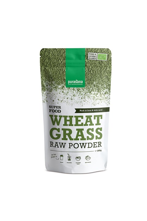 Wheat grass raw powder