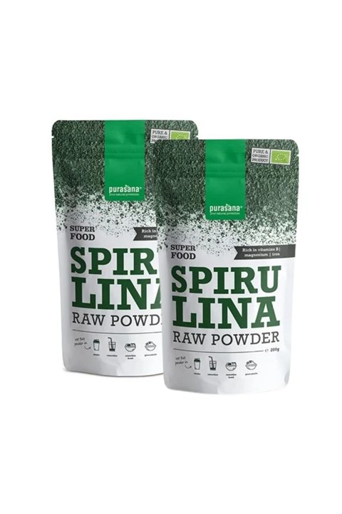 DUO Pack Spirulina raw powder