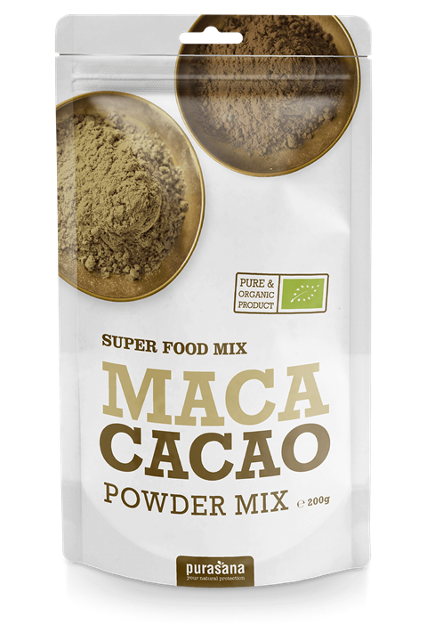 Maca, Cacao, Lucuma poeder mix